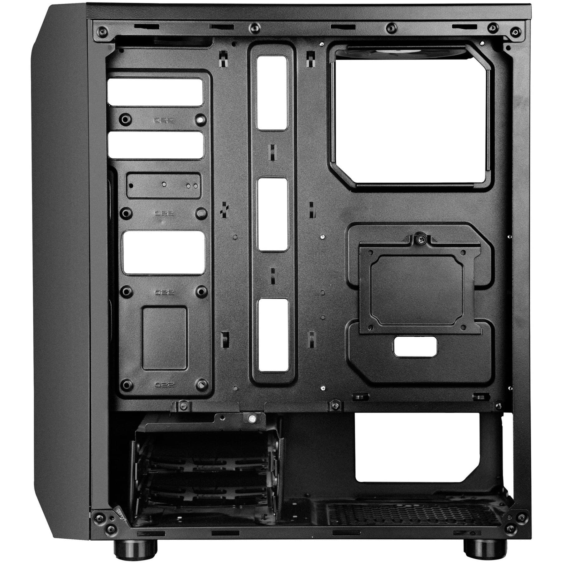کیس کامپیوتر فاطر FG-720B RGB Mid Tower مشکی — تصویر ۱۱
