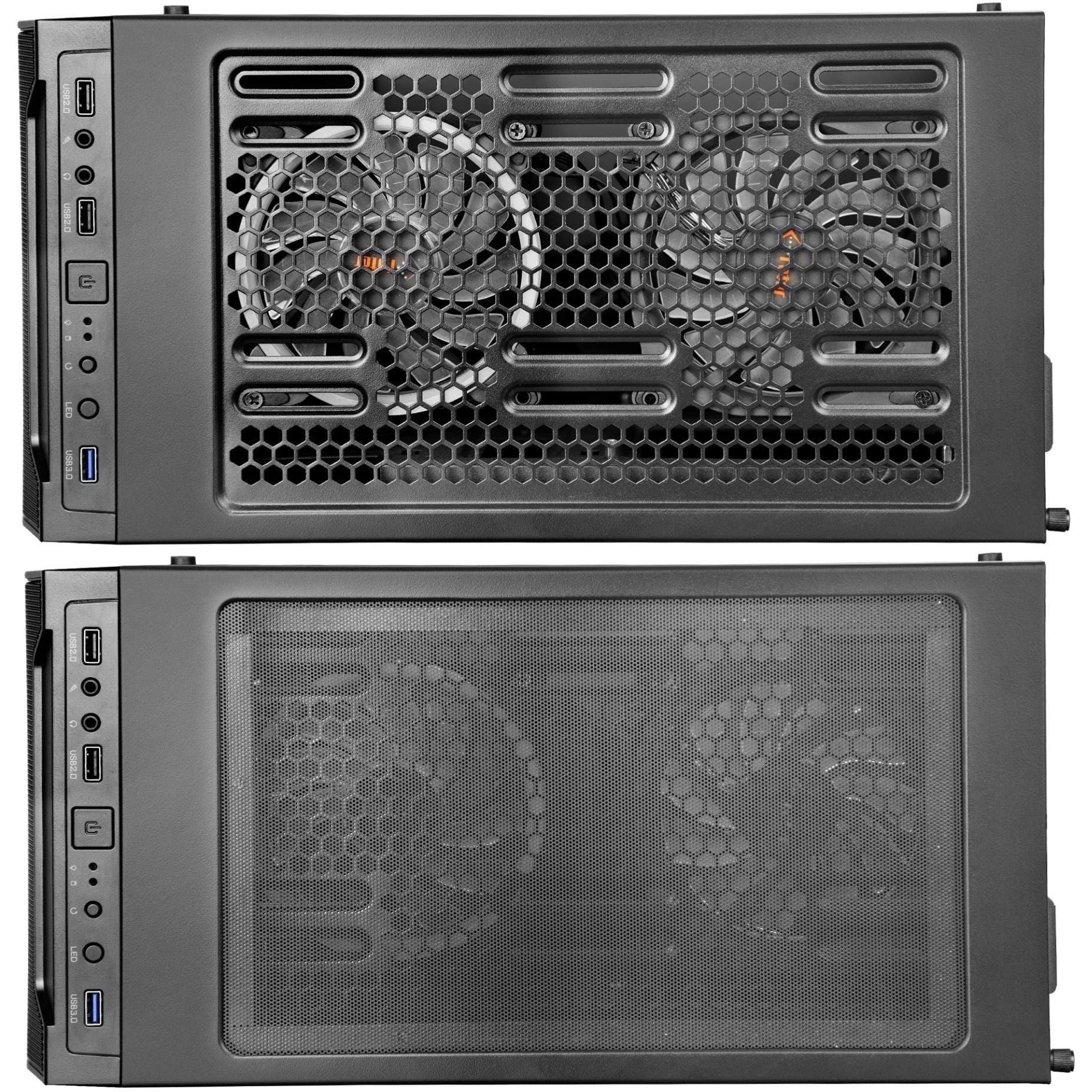 کیس کامپیوتر فاطر FG-720B RGB Mid Tower مشکی — تصویر ۹
