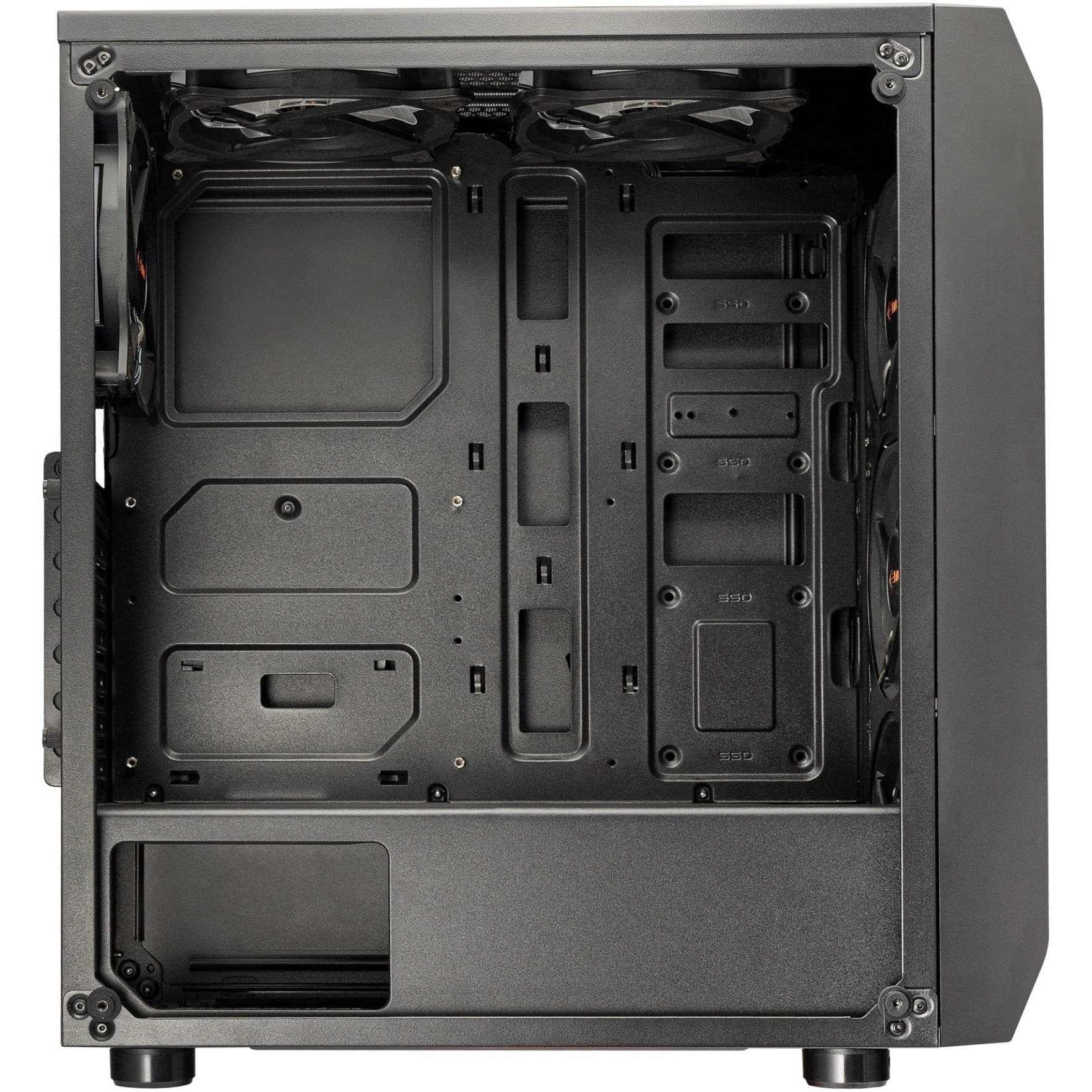 کیس کامپیوتر فاطر FG-720B RGB Mid Tower مشکی — تصویر ۸