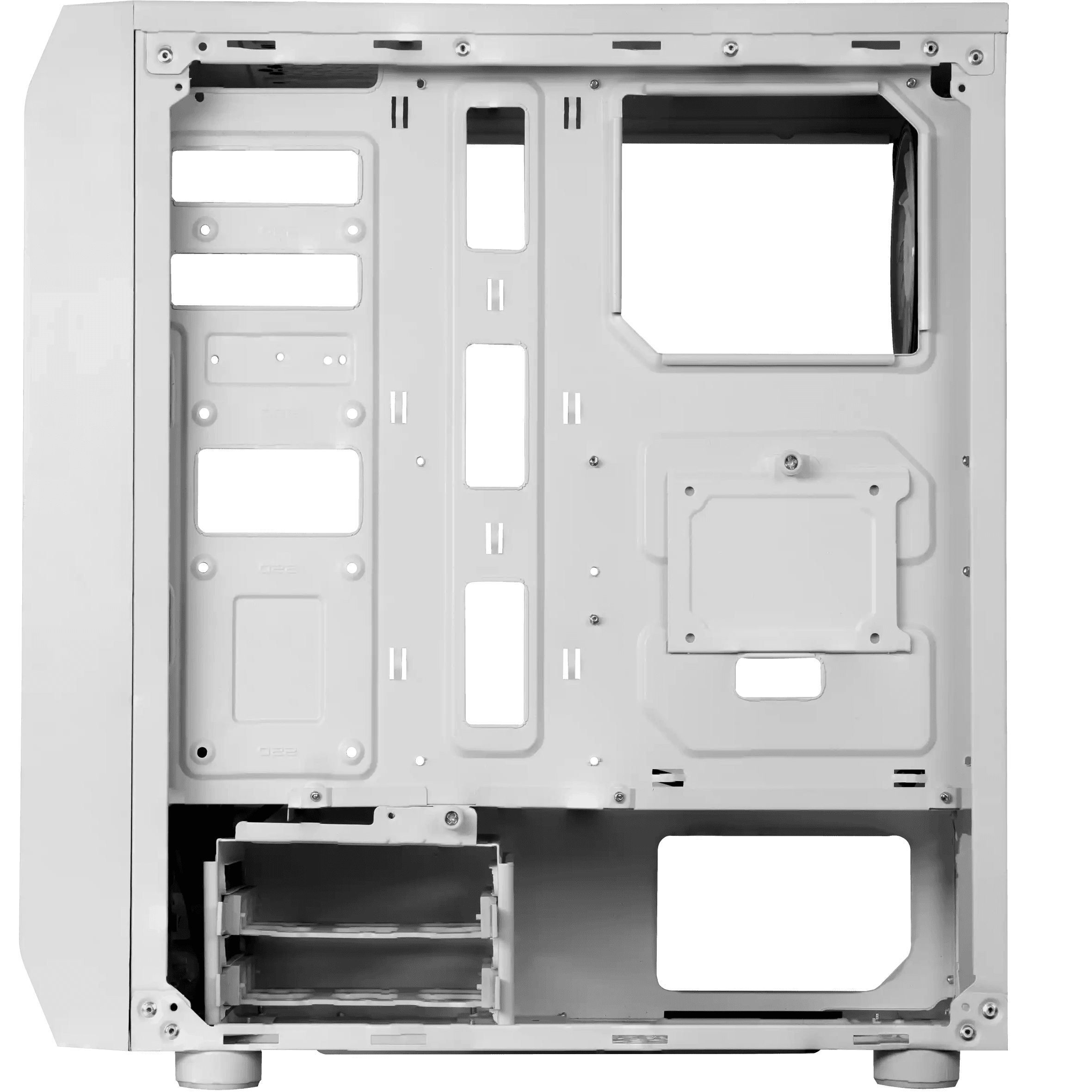 کیس کامپیوتر فاطر FG-720W RGB Mid Tower سفید — تصویر ۱۲