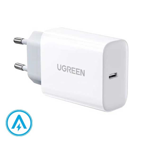 شارژر دیواری 20 وات یوگرین مدل Ugreen CD137 — تصویر ۳