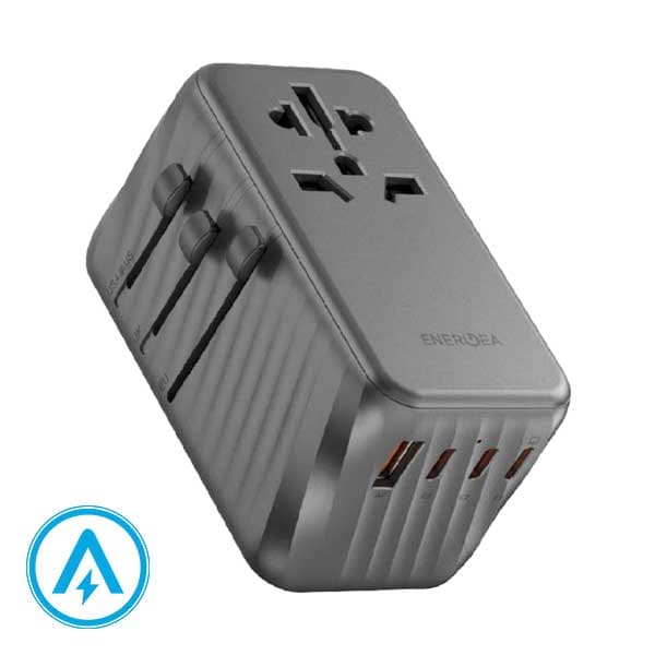 شارژر مسافرتی انرجیا مدل Energea TravelWorld Adapter Gan 120