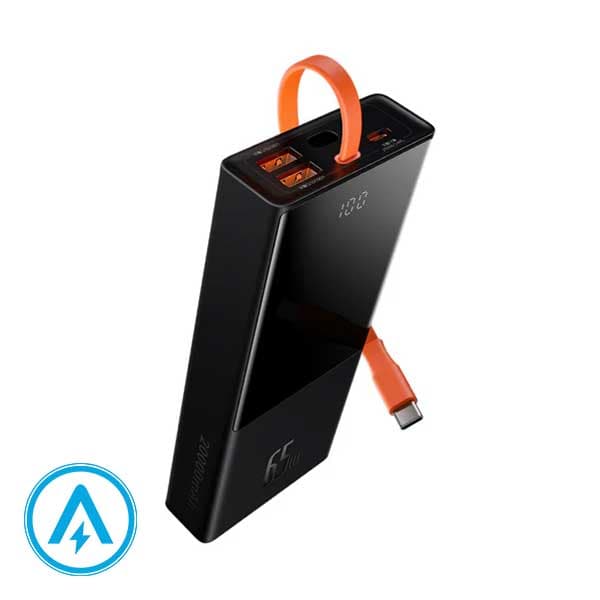 پاوربانک 65 وات باسئوس 20000mAh مدل Baseus PPJL000001 — تصویر ۲