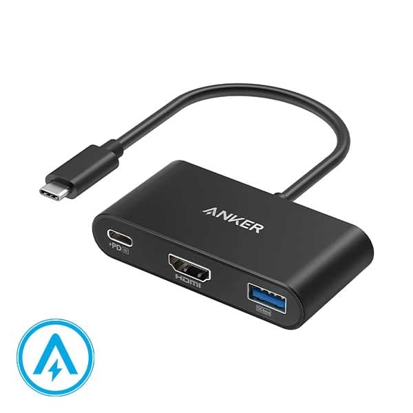 هاب 3 پورت USB-C انکر مدل Anker A8339