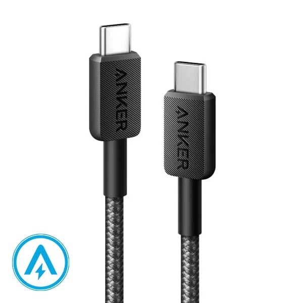 کابل USB-C به USB-C انکر مدل Anker 322 A81F5