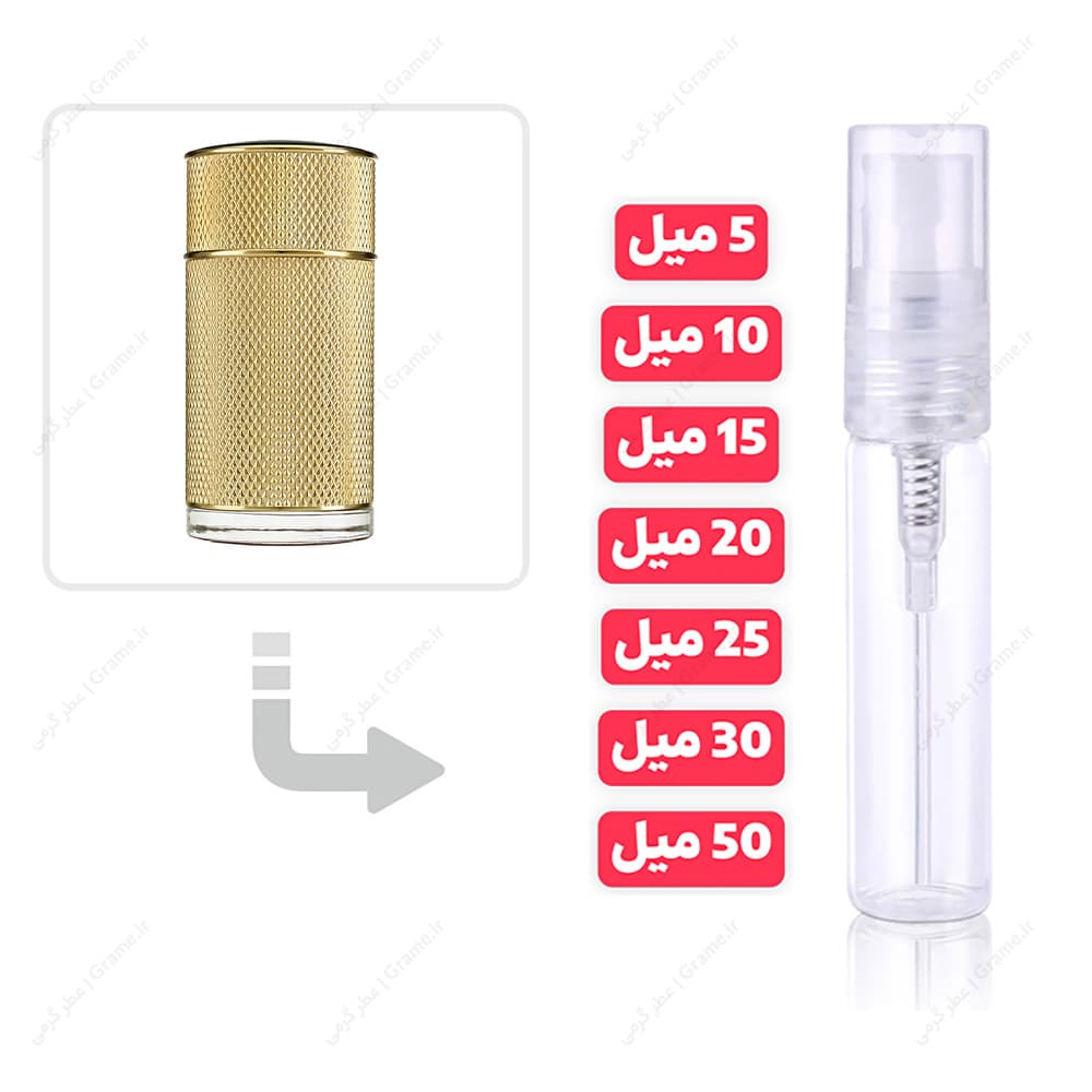 عطر گرمی دانهیل آیکون ابسولوت مردانه | Dunhill Icon Absolute