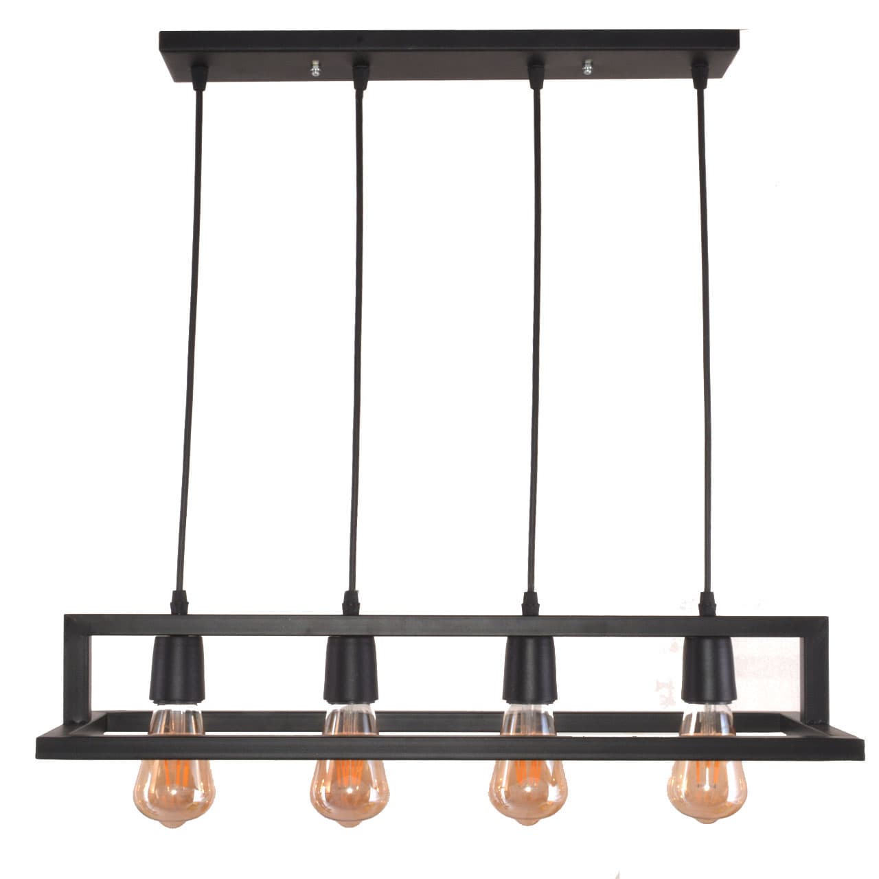 لوستر مدرن چشمه نور کد A1333/4-BK