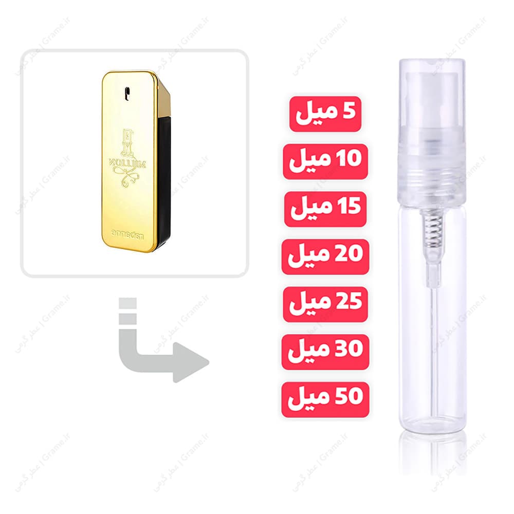 عطر گرمی وان میلیون پاکو رابان مردانه | Paco Rabanne One Million — تصویر ۴