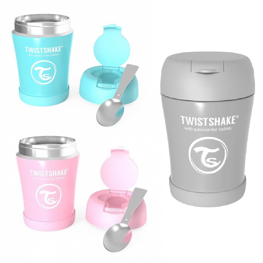 فلاسک غذای استیل 350 میل تویست شیک Twistshake — تصویر ۸