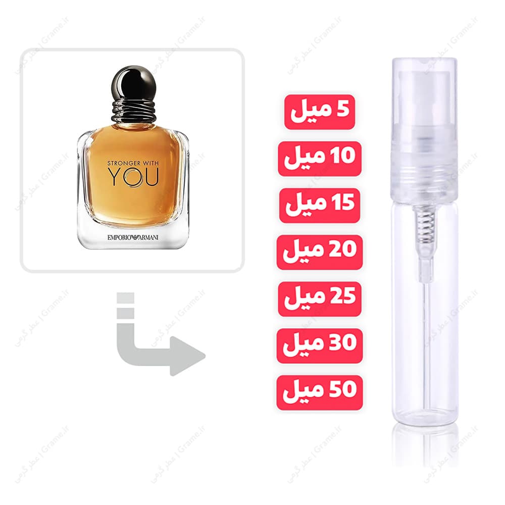 عطر گرمی استرانگر ویت یو مردانه | Stronger With You