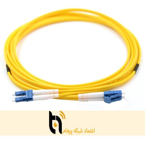 پچ کورد فیبر نوری LC-LC یک متری داپلکس نگزنس