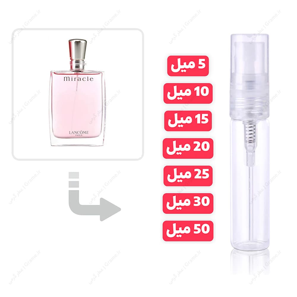 عطر گرمی لانکوم میراکل زنانه | Lancome Miracle