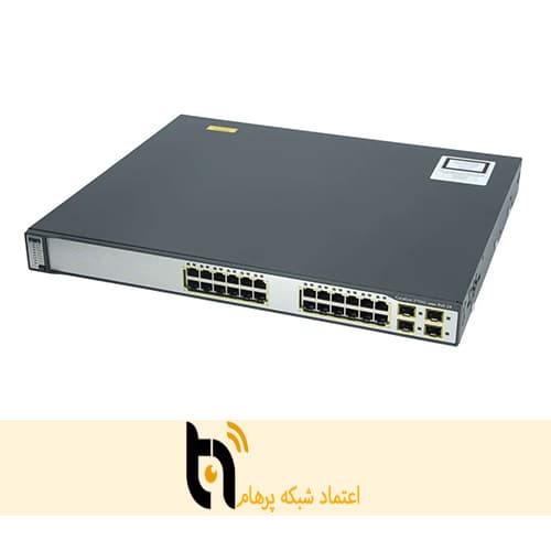 سوئیچ شبکه سیسکو WS-C3750G-24PS-S