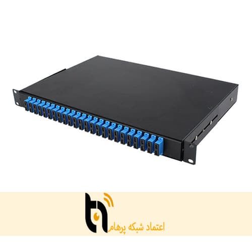 پچ پنل 24 پورت داپلکس فیبر نوری — تصویر ۱۲