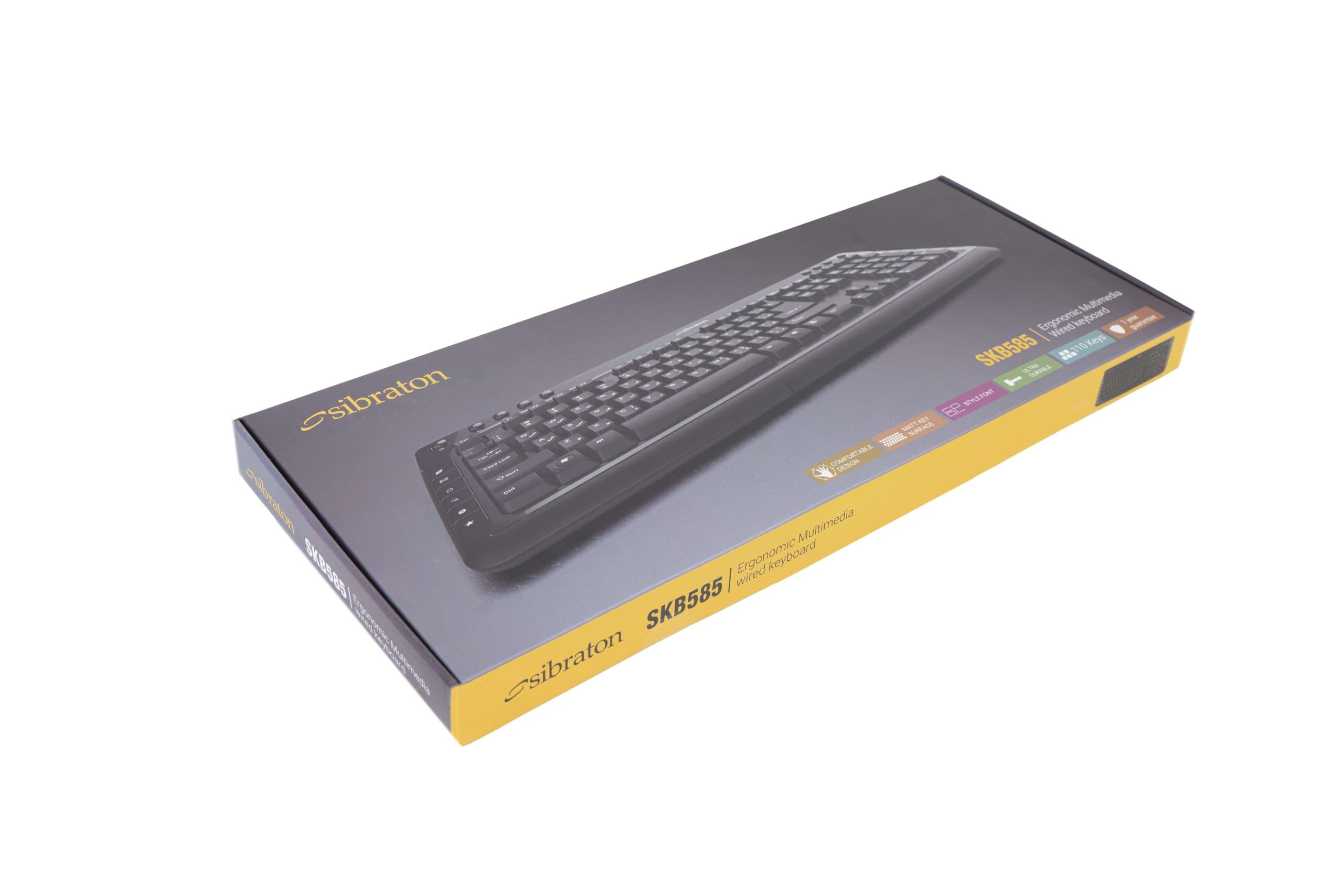 کیبورد بی سیم سیبراتون SKB566W — تصویر ۷