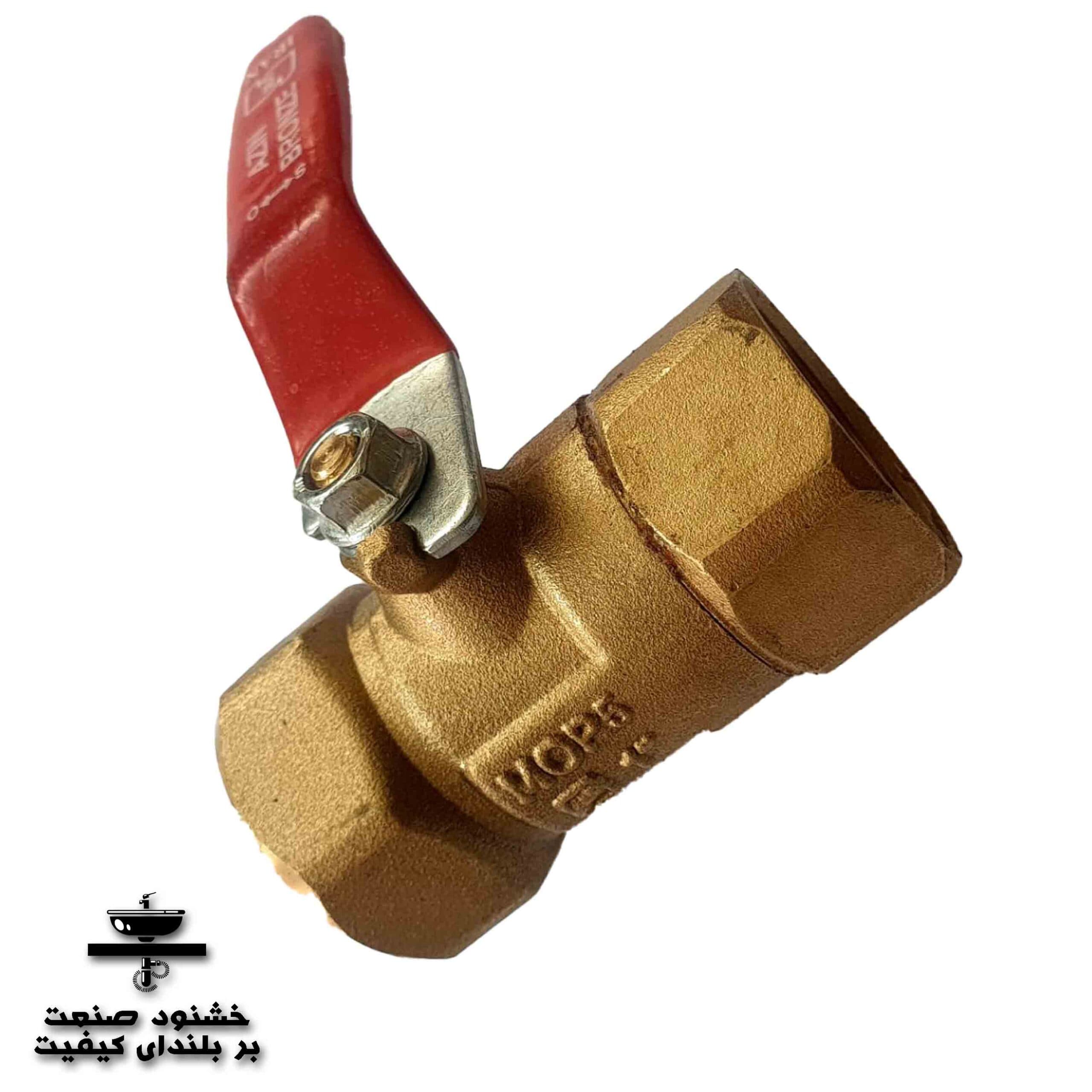 شیر گازی 3 آذین (1 اینچ)