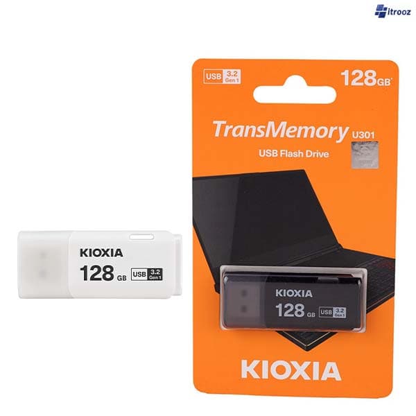 فلش 128 گیگ کیوکسیا Kioxia U301 USB3.2