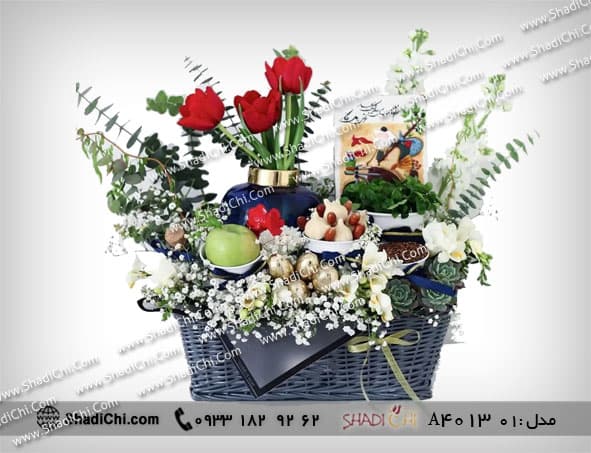 باکس گل لاله برای عید نوروز