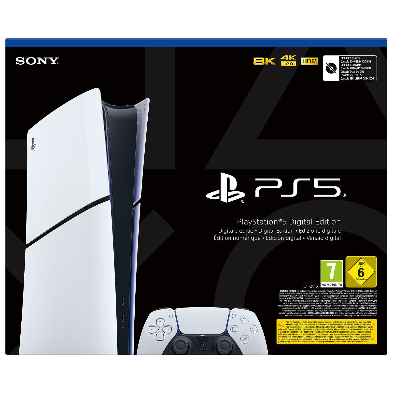PS5 SLIM CFI 2016 EUROPE DIGITAL