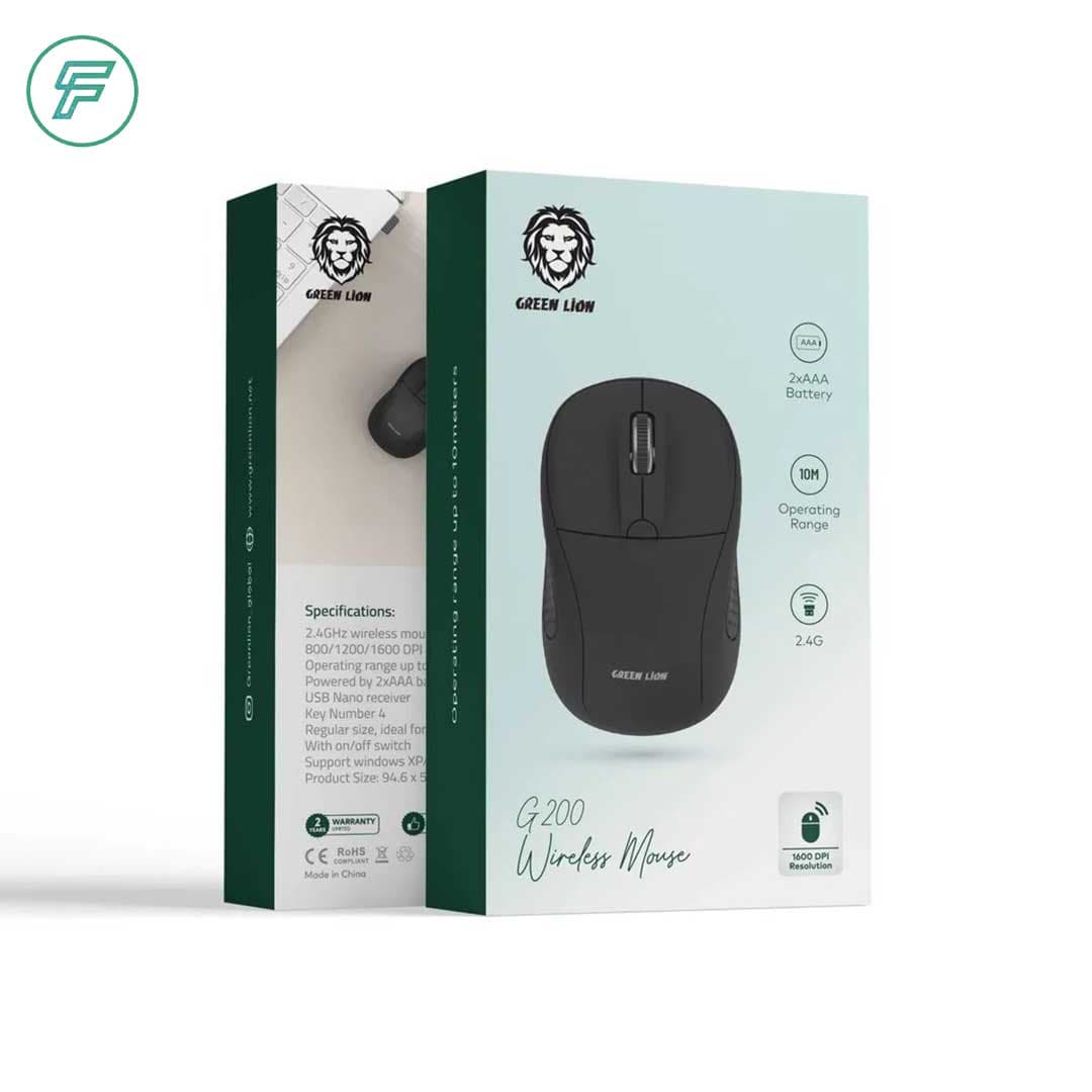 موس بی سیم گرین لاین green lion g200 — تصویر ۶