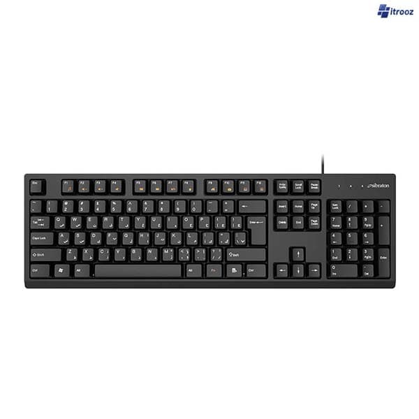 کیبرد سیم دار سیبراتون sibraton skb557