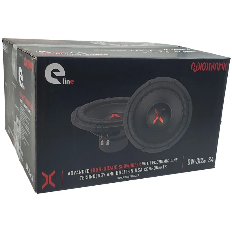 ساب ووفر پشت خودرو آدیو داینامیک مدل DW-312 e S4 سایز 12 اینچ — تصویر ۸