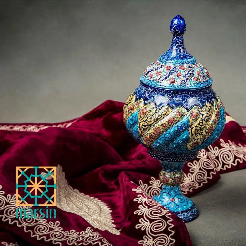 شکلات خوری میناکاری کد 14 — تصویر ۸