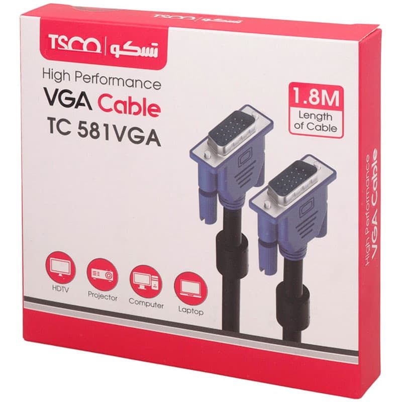 کابل VGA تسکو TC 581
