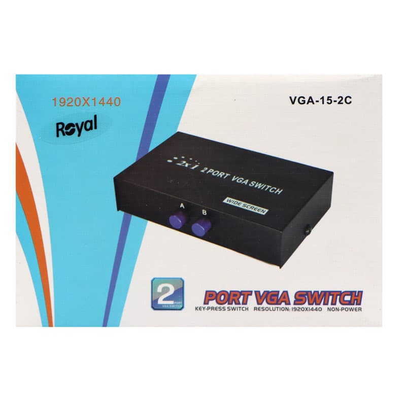 سوییچ دو پورت مدل VGA-15-2 — تصویر ۲