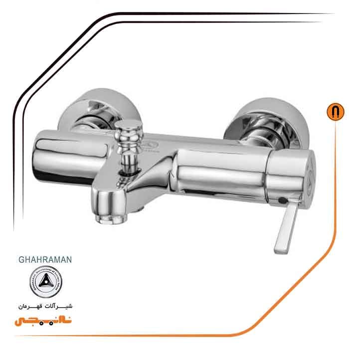 شیر حمام قهرمان مدل ارکیده — تصویر ۷