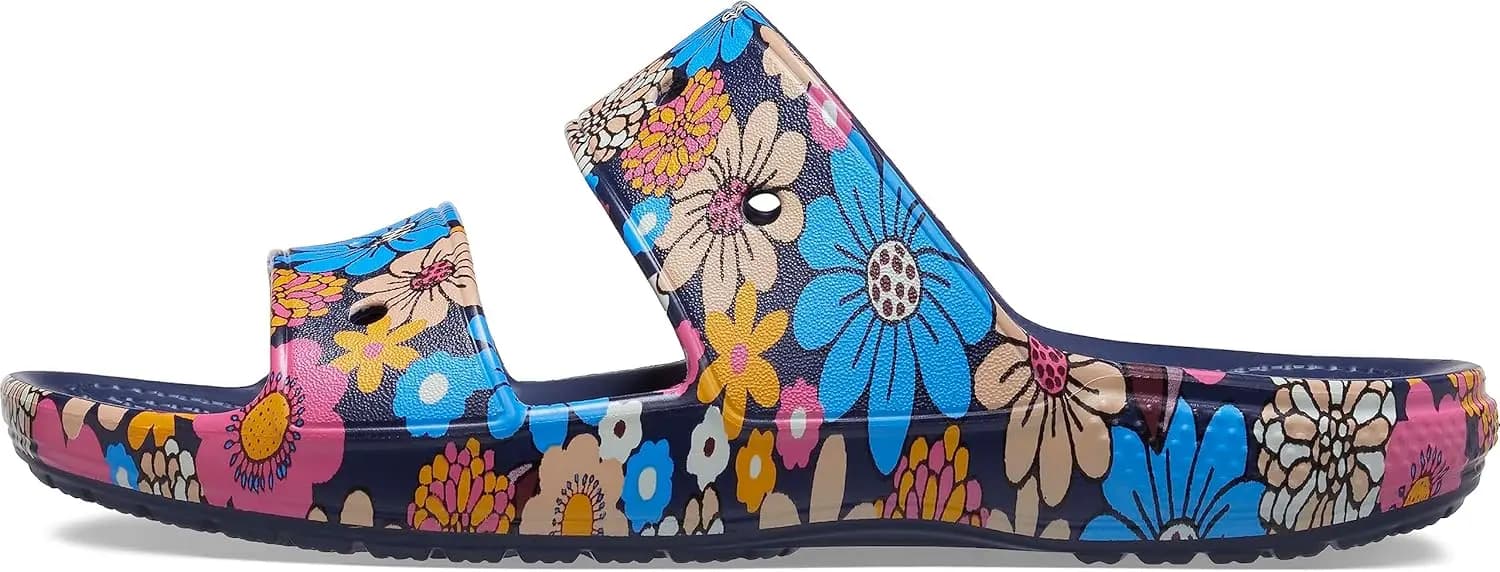 کراکس صندل کلاسیک Floral — تصویر ۵