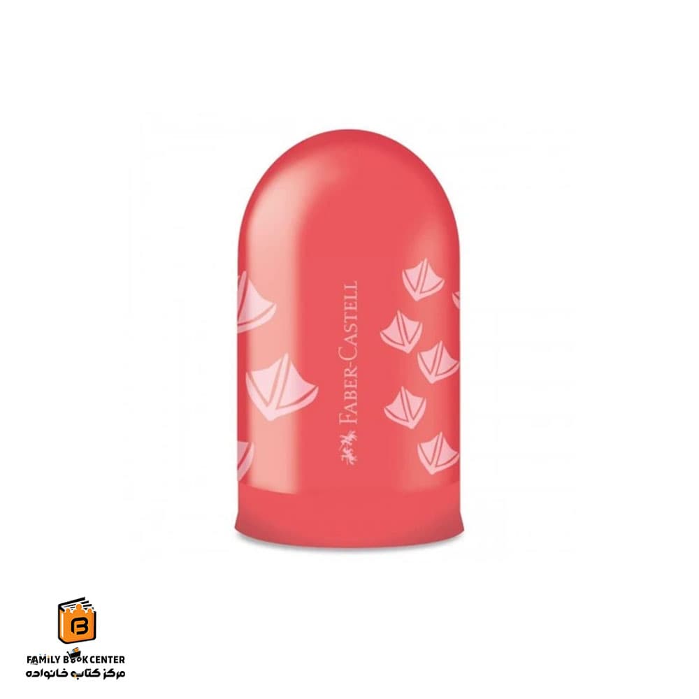 تراش تک سوراخ قرمز فابرکاستل (FABER CASTELL)