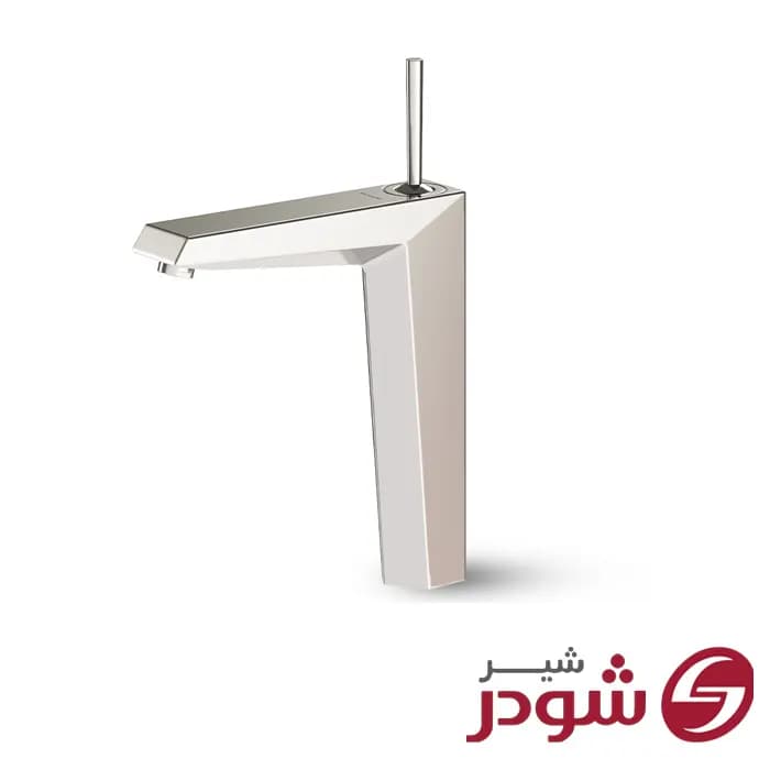 شیر روشویی پایه بلند شودر مدل تیفانی — تصویر ۸