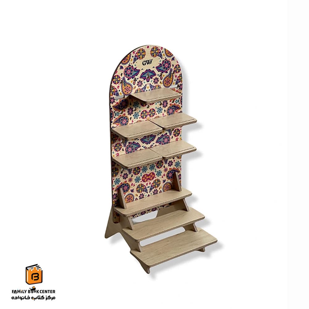 استند زمینی متوسط طرح ترمه گود وود (GOOD WOOD)