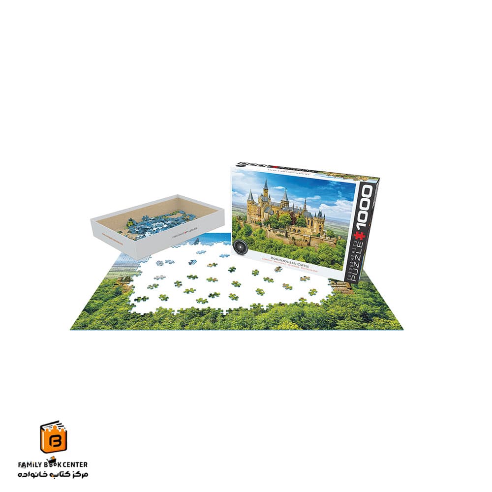 پازل 1000 تکه (6000-5762) Hohenzollern Castle یوروگرافیکس (Euro ghraphics) — تصویر ۵