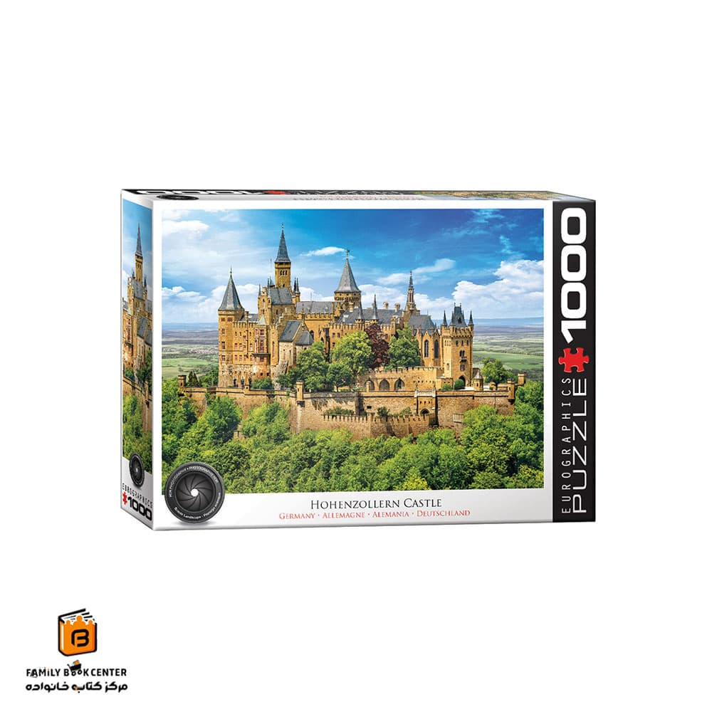 پازل 1000 تکه (6000-5762) Hohenzollern Castle یوروگرافیکس (Euro ghraphics)