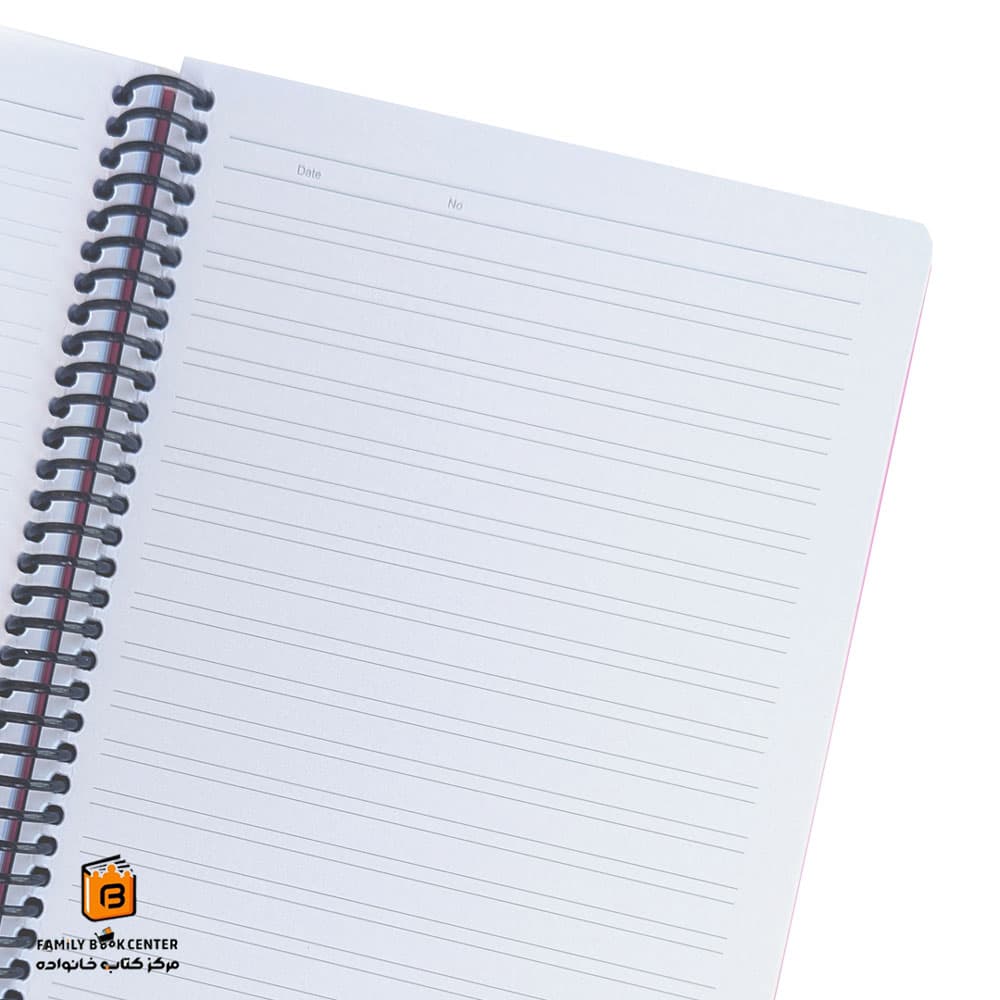 دفتر دو خط فیروزه ای زبان دات نوت (Dotnote) — تصویر ۳
