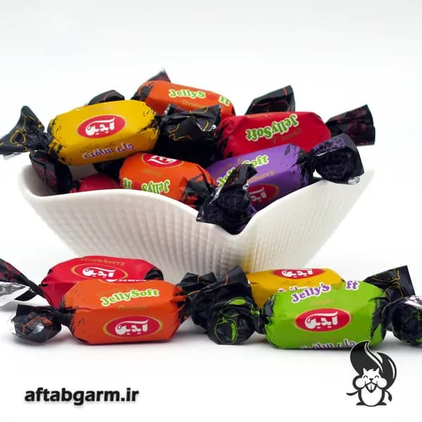 شکلات ژلی سافت شکلاتی آیدین