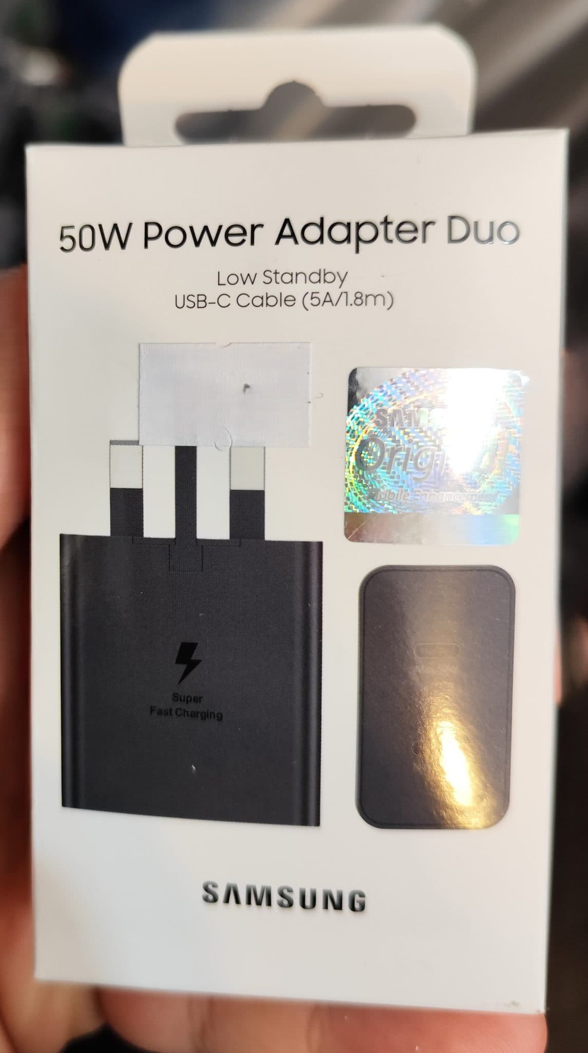 شارژر اورجینال سامسونگ 50 وات همراه کابل USB-C — تصویر ۶