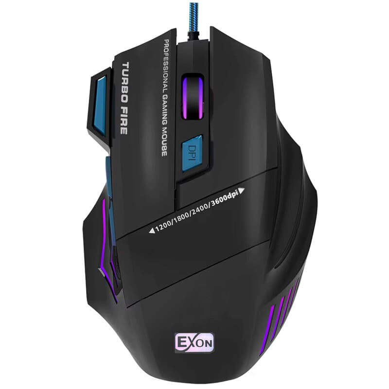 موس گیمینگ اکسون X6 RGB — تصویر ۲