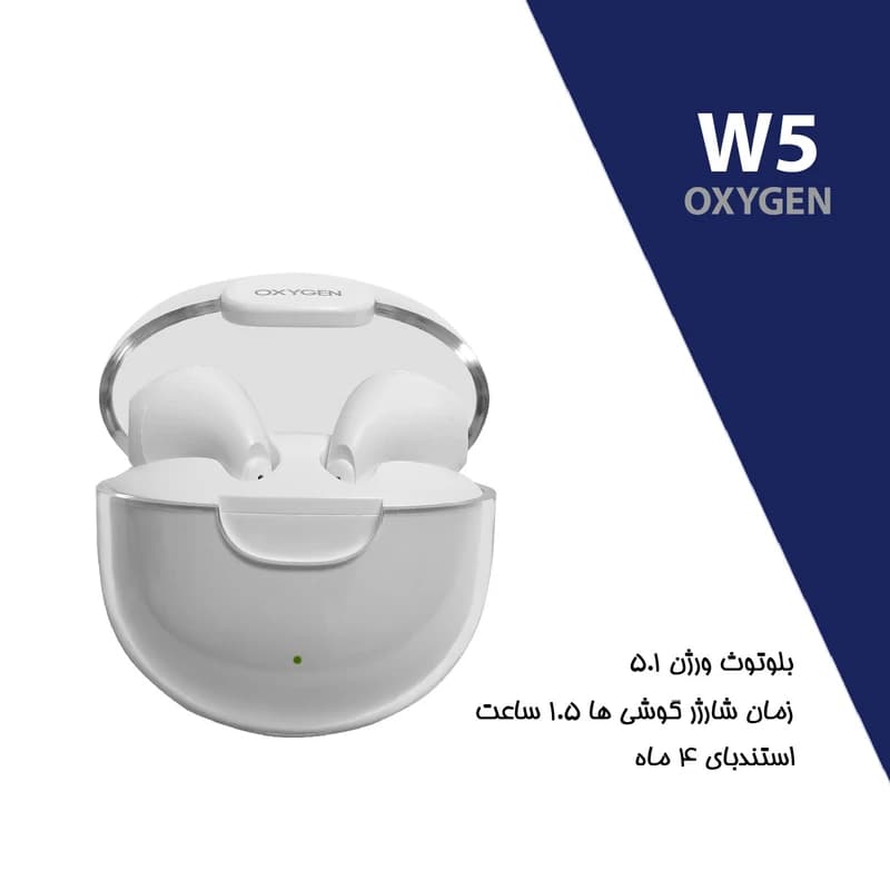 هدفون بی سیم اکسیژن مدل W5 — تصویر ۵