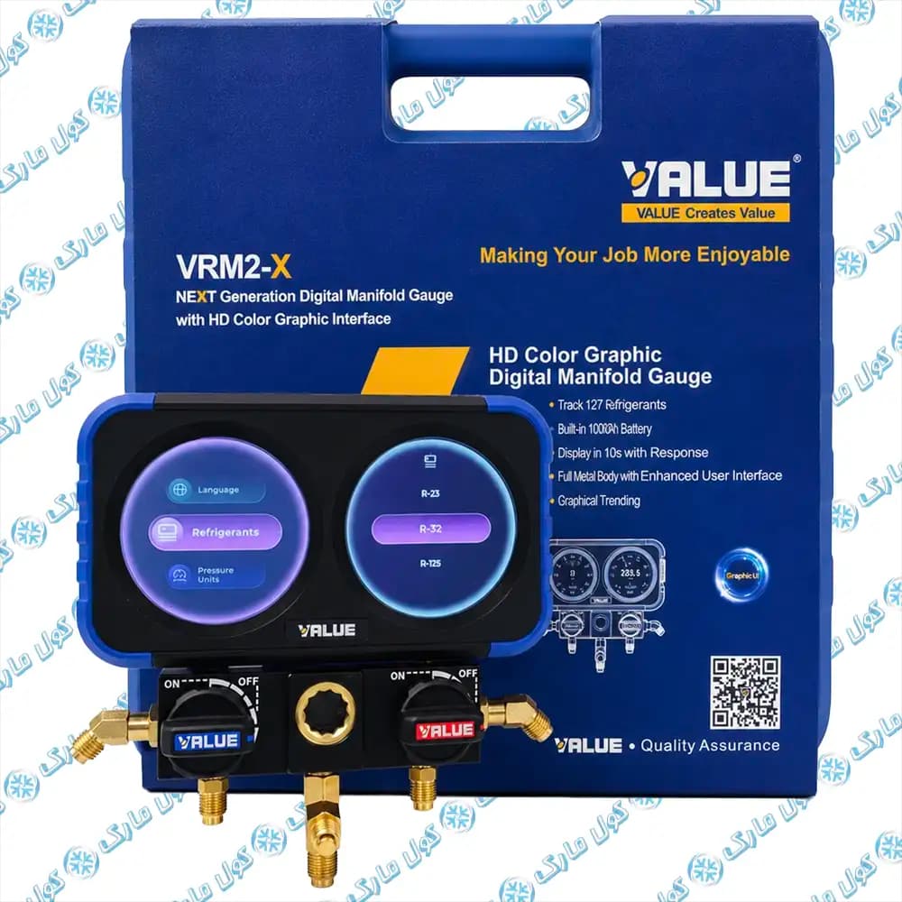 گیج دیجیتال والو VALUE مدل VRM2-X — تصویر ۹
