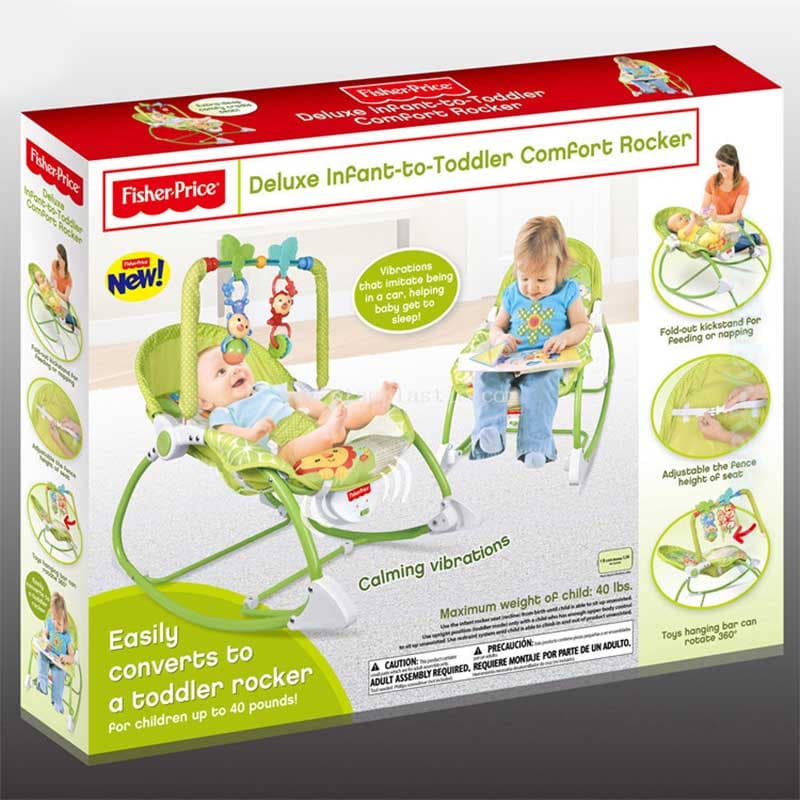 بونسر و نی نی لای لای طرح جنگل فیشرپرایس Fisherprice — تصویر ۱۱
