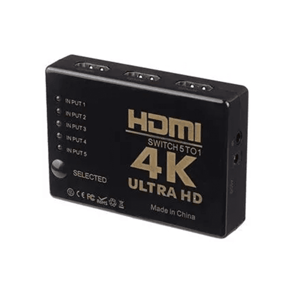 سوئیچ HDMI 4K رویال 1 به 5 مدل SY-501
