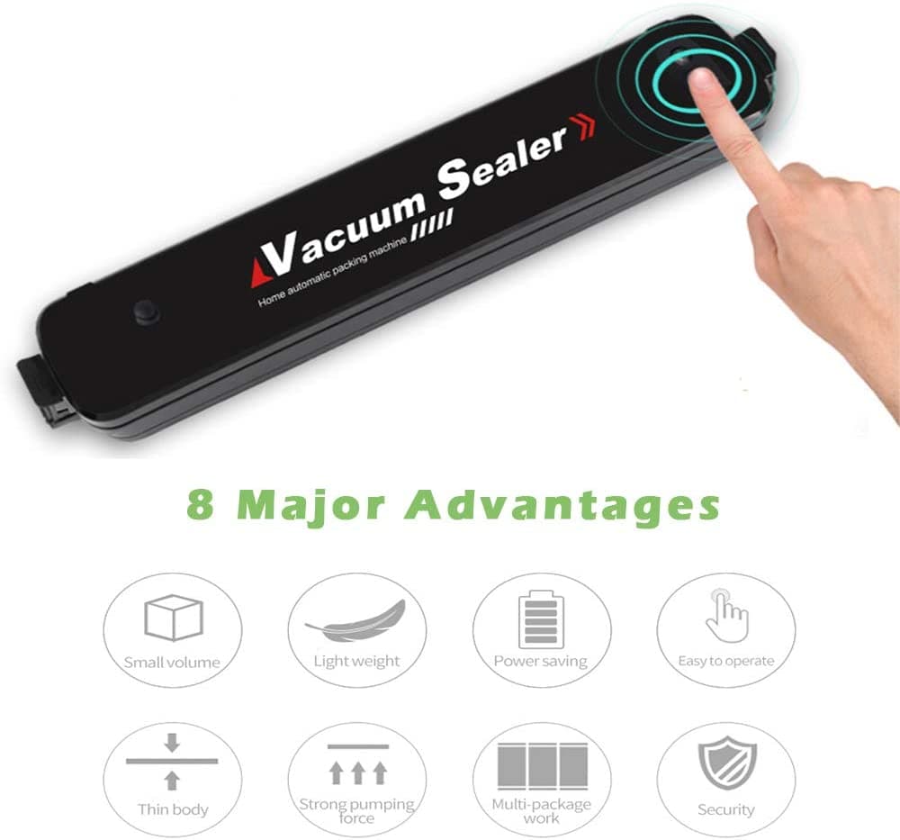 دستگاه پلمپ وکیوم خانگی کیسه فریزر vacuum sealer — تصویر ۶