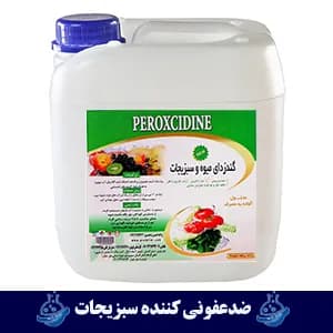 ضدعفونی کننده میوه و سبزی پراکسیدین-RTU — تصویر ۵