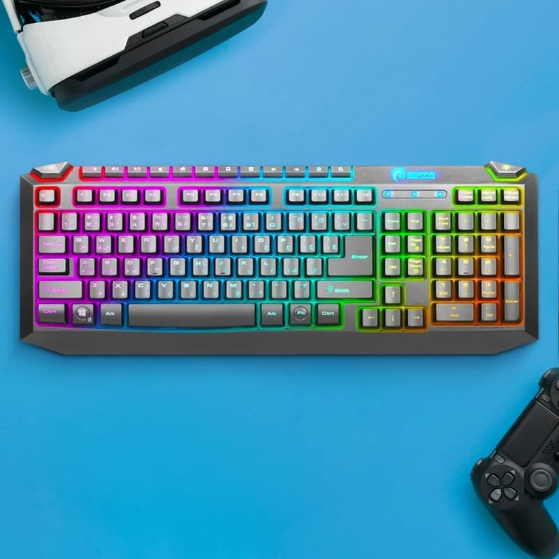 کیبورد مخصوص بازی گرین مدل GK701-RGB — تصویر ۱۱