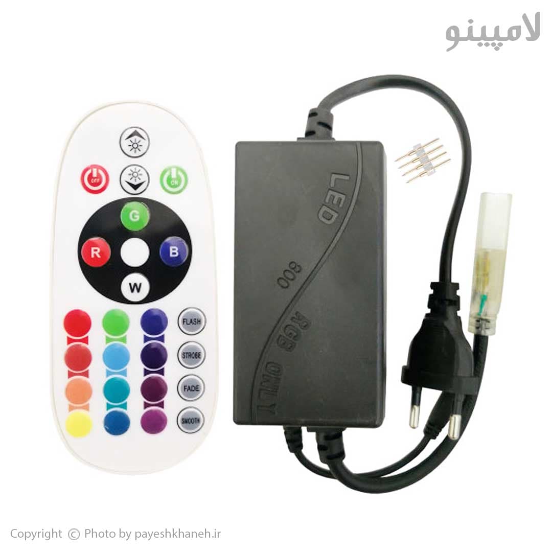 ریموت ریسه هفت رنگ RGB — تصویر ۸