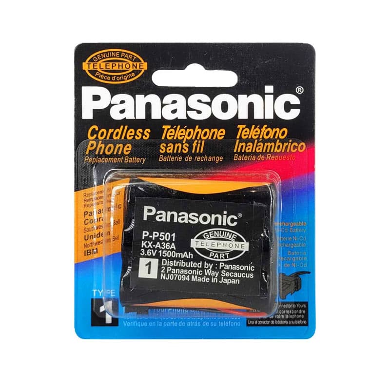باتری شارژی تلفن بیسیم مدل P-P501 1500mAh — تصویر ۶