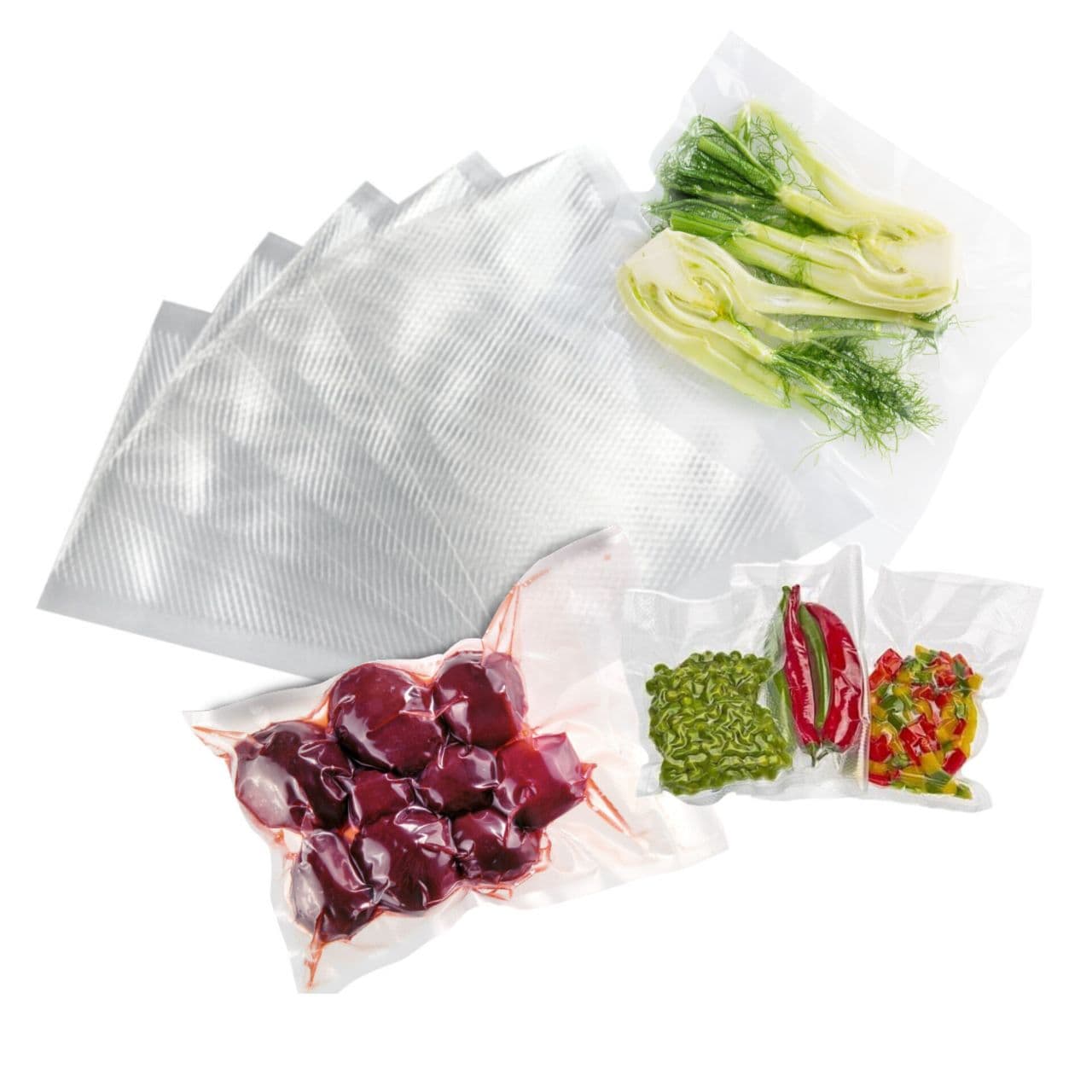 پلاستیک وکیوم موادغذایی 25×35 متوسط بسته 10 عددی